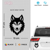 Alpha Wolf Decal for Road Safety